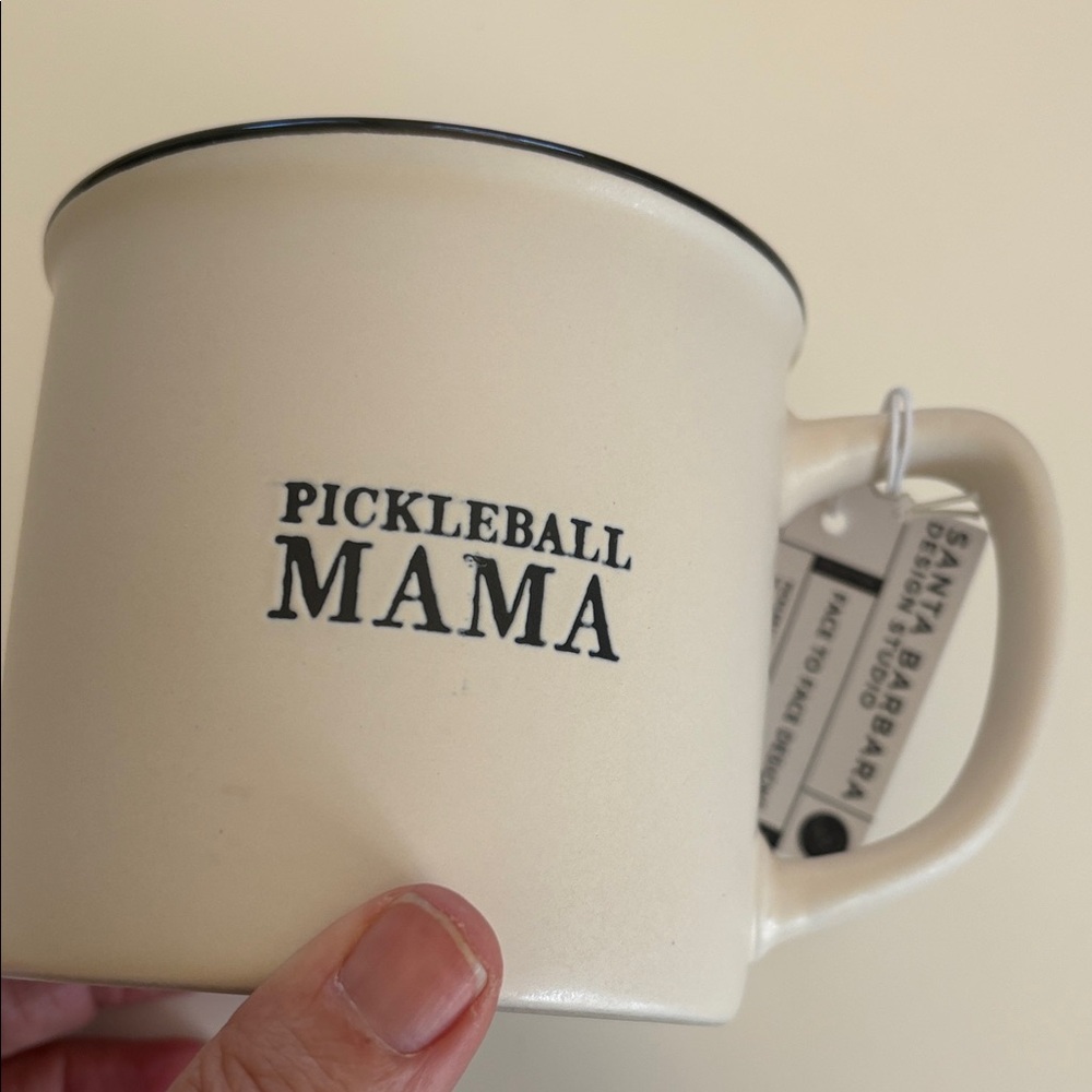 Pickleball Mama Cream Mug